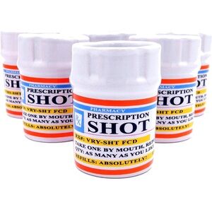Novelty Prescription Shot Glasses